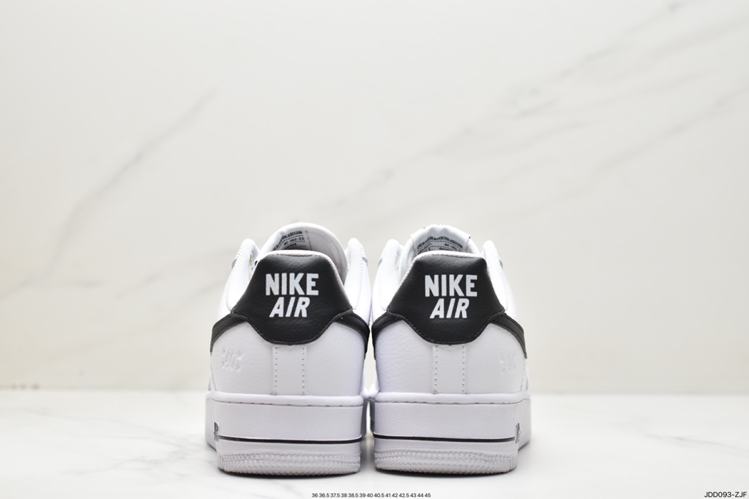 Air Force 1 '07 Low White and Black Mini Hook Original Last Original Cardboard DQ7658-100