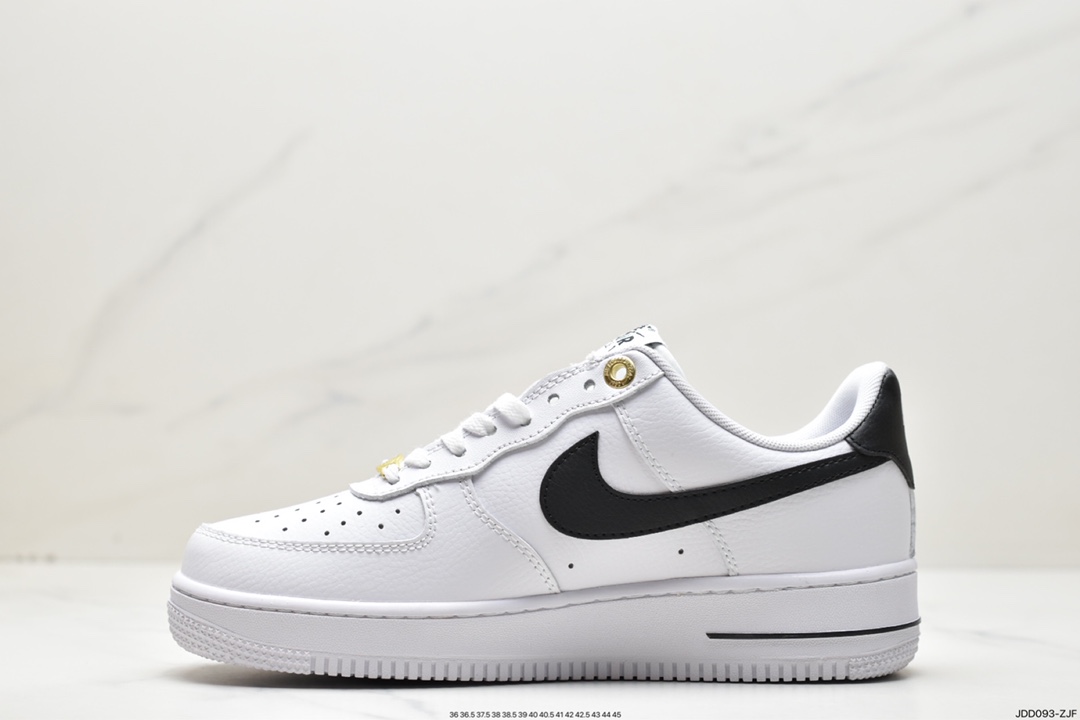 Air Force 1 '07 Low White and Black Mini Hook Original Last Original Cardboard DQ7658-100