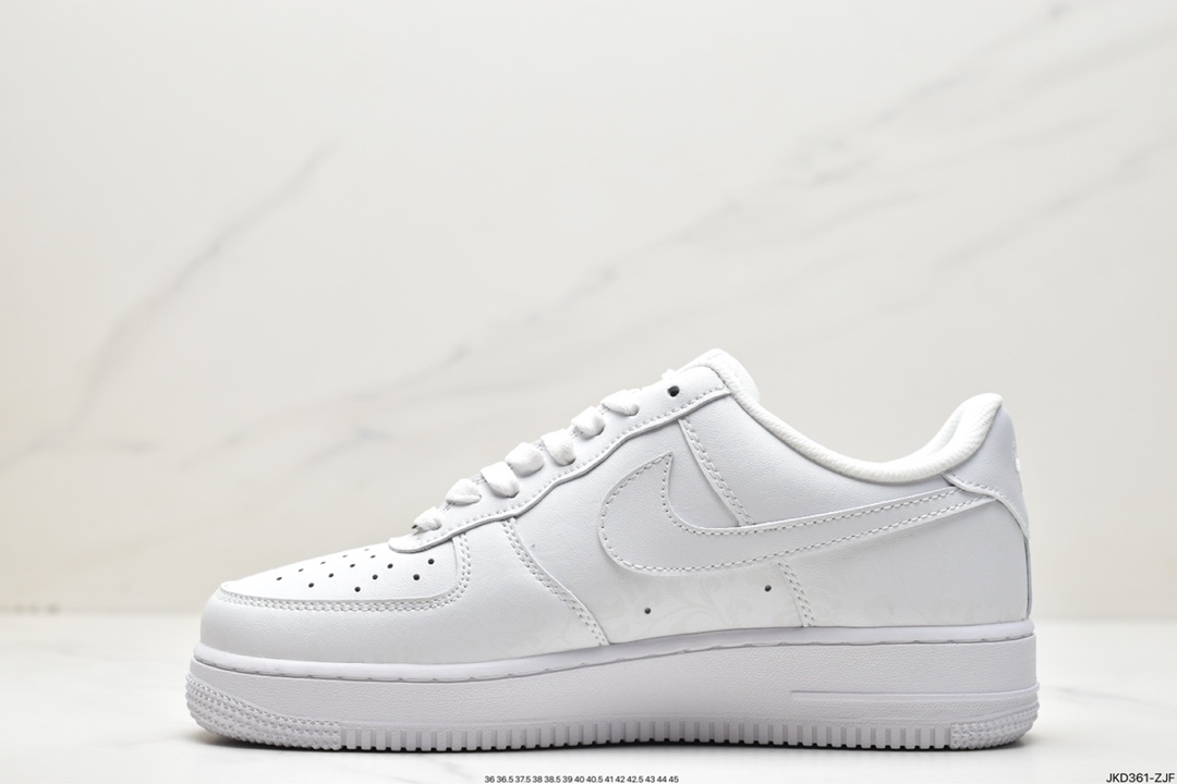 Nike Air Force 1 Low Pure White Blue and White Porcelain Temperature Changing Chameleon DD8959-100