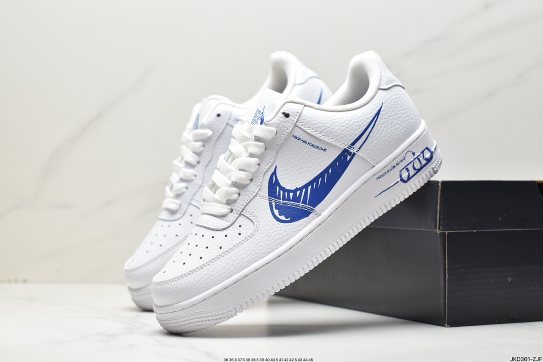 Nike Air Force 1 '07 Low”Sketch/Black White” CW7581-001