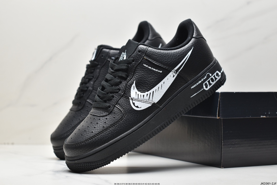 Nike Air Force 1 '07 Low”Sketch/Black White” CW7581-001