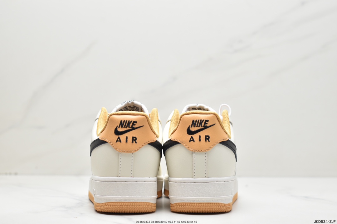 Air Force 1'07 Low Retro SP Air Force 1 low-top sneakers ”leather off-white turmeric black hooks” FD9063-101