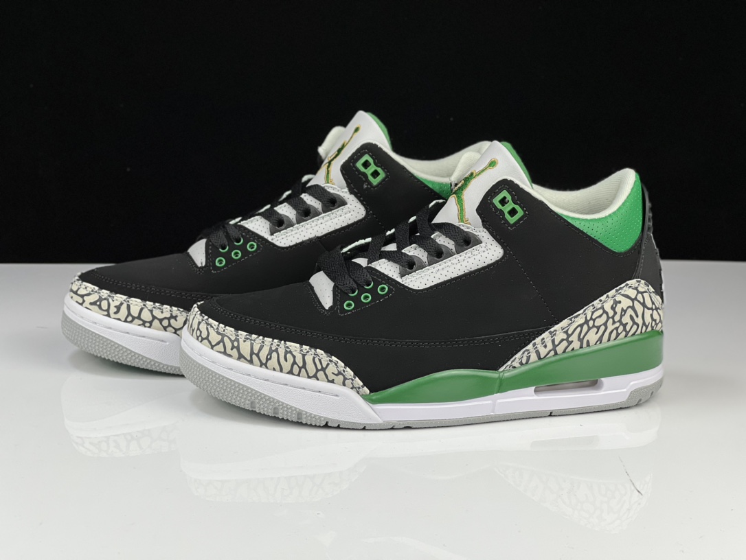 AJ3黑绿鞋码40-46总裁G版出品