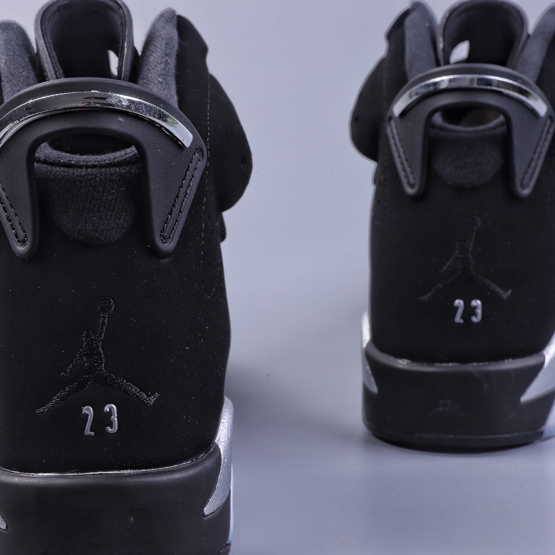 300 Air Jordan 6 Retro ”Metallic Silver” 高帮 黑银 AJ6 DX2836-001