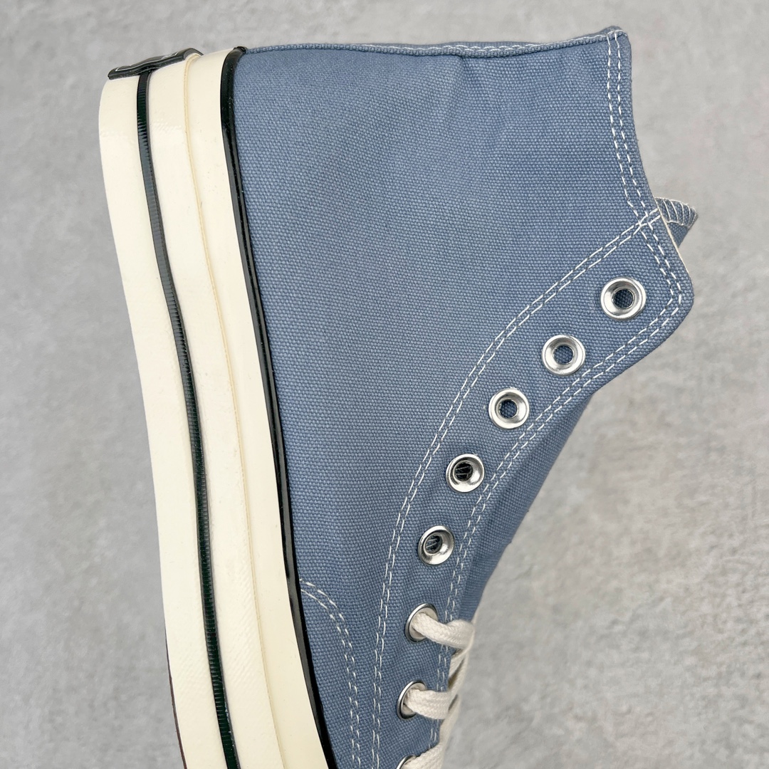 图片[6]-＃越南订单 裸鞋圈专属版本 Converse Chuck All Star 1970S 经典款潮流耐磨帆布鞋 经典永不过时 十年老厂出品 平台正品订单 超稳定的品控清洁度 全套原厂材料配置 原厂硫化工艺 油性扁平尖头 原厂楦头纸板数据 一体化超软蓝底加持 超软EVA鞋垫 后掌灰色缓震胶 脚感一比一还原 耐磨橡胶大底 越南产内外标 原盒黑色吊牌 超高清洁度 随意冲正 如有更好白送 偏大一码 尺码：35 36 36.5 37 37.5 38 39 39.5 40 41 41.5 42 42.5 43 44-选品中心