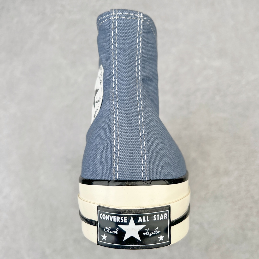 图片[8]-＃越南订单 裸鞋圈专属版本 Converse Chuck All Star 1970S 经典款潮流耐磨帆布鞋 经典永不过时 十年老厂出品 平台正品订单 超稳定的品控清洁度 全套原厂材料配置 原厂硫化工艺 油性扁平尖头 原厂楦头纸板数据 一体化超软蓝底加持 超软EVA鞋垫 后掌灰色缓震胶 脚感一比一还原 耐磨橡胶大底 越南产内外标 原盒黑色吊牌 超高清洁度 随意冲正 如有更好白送 偏大一码 尺码：35 36 36.5 37 37.5 38 39 39.5 40 41 41.5 42 42.5 43 44-选品中心