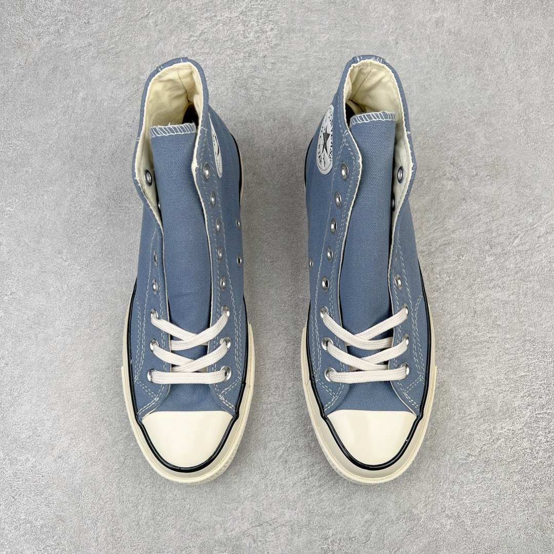 图片[2]-＃越南订单 裸鞋圈专属版本 Converse Chuck All Star 1970S 经典款潮流耐磨帆布鞋 经典永不过时 十年老厂出品 平台正品订单 超稳定的品控清洁度 全套原厂材料配置 原厂硫化工艺 油性扁平尖头 原厂楦头纸板数据 一体化超软蓝底加持 超软EVA鞋垫 后掌灰色缓震胶 脚感一比一还原 耐磨橡胶大底 越南产内外标 原盒黑色吊牌 超高清洁度 随意冲正 如有更好白送 偏大一码 尺码：35 36 36.5 37 37.5 38 39 39.5 40 41 41.5 42 42.5 43 44-选品中心