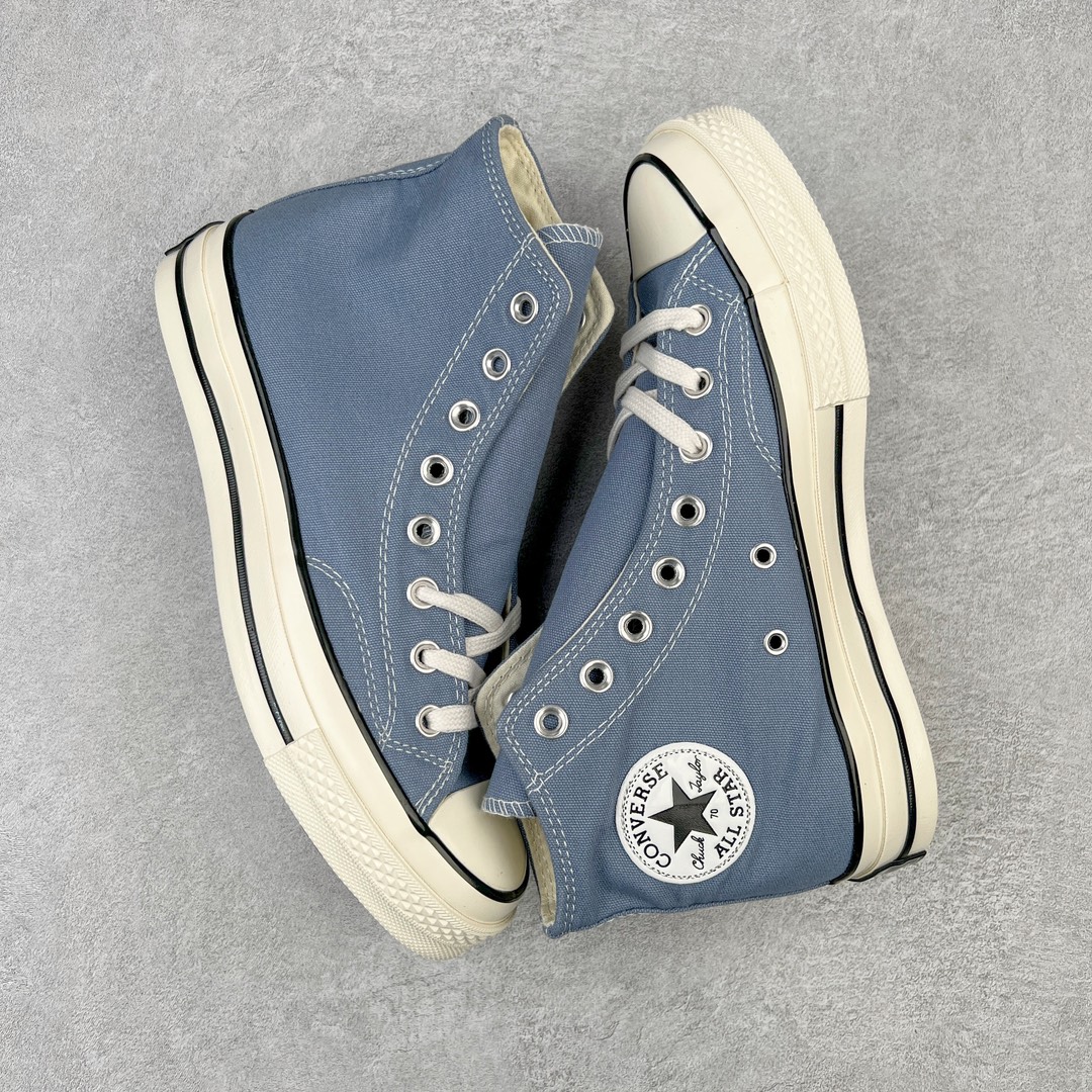 图片[3]-＃越南订单 裸鞋圈专属版本 Converse Chuck All Star 1970S 经典款潮流耐磨帆布鞋 经典永不过时 十年老厂出品 平台正品订单 超稳定的品控清洁度 全套原厂材料配置 原厂硫化工艺 油性扁平尖头 原厂楦头纸板数据 一体化超软蓝底加持 超软EVA鞋垫 后掌灰色缓震胶 脚感一比一还原 耐磨橡胶大底 越南产内外标 原盒黑色吊牌 超高清洁度 随意冲正 如有更好白送 偏大一码 尺码：35 36 36.5 37 37.5 38 39 39.5 40 41 41.5 42 42.5 43 44-选品中心