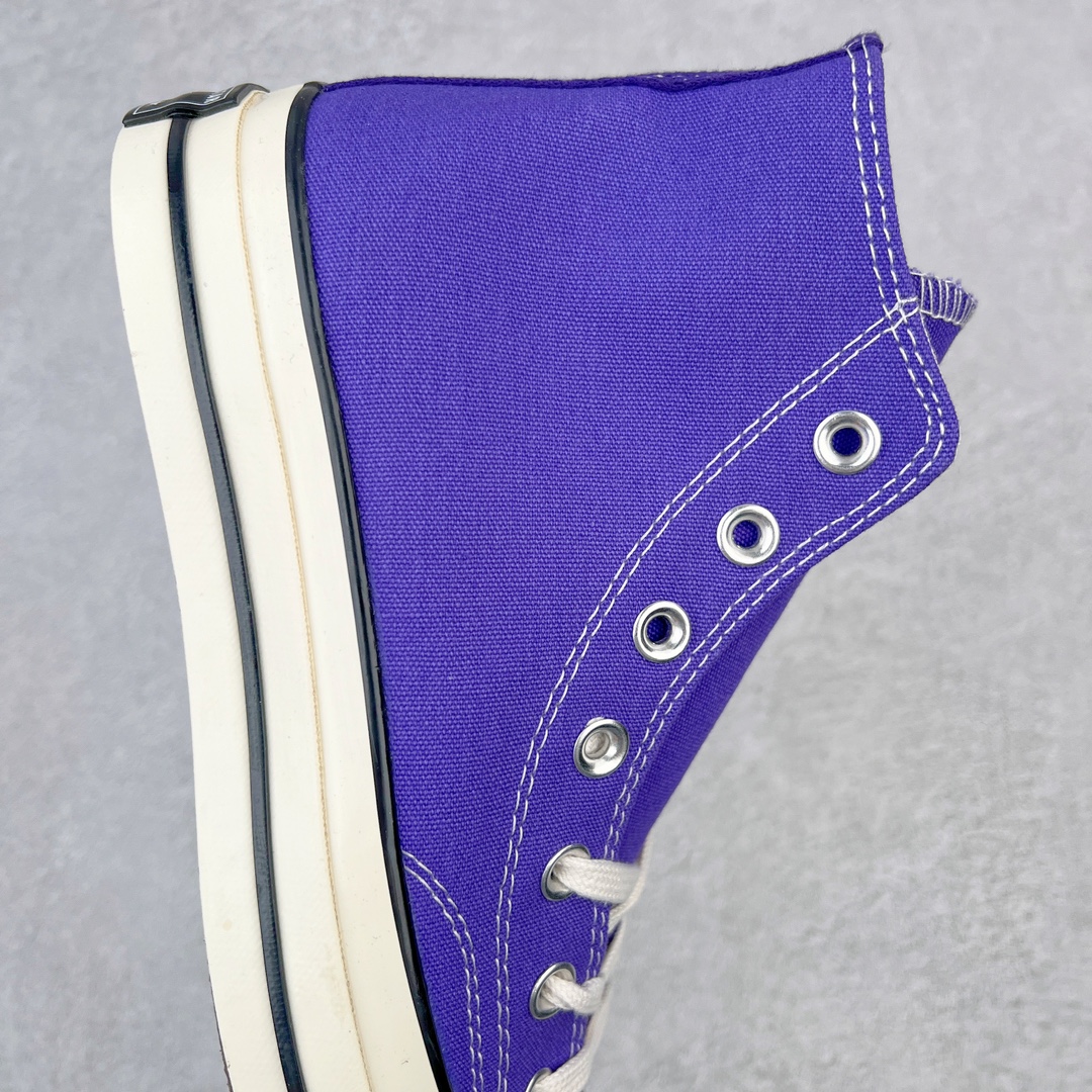 图片[6]-＃越南订单 裸鞋圈专属版本 Converse Chuck All Star 1970S 经典款潮流耐磨帆布鞋 经典永不过时 十年老厂出品 平台正品订单 超稳定的品控清洁度 全套原厂材料配置 原厂硫化工艺 油性扁平尖头 原厂楦头纸板数据 一体化超软蓝底加持 超软EVA鞋垫 后掌灰色缓震胶 脚感一比一还原 耐磨橡胶大底 越南产内外标 原盒黑色吊牌 超高清洁度 随意冲正 如有更好白送 偏大一码 尺码：35 36 36.5 37 37.5 38 39 39.5 40 41 41.5 42 42.5 43 44-选品中心