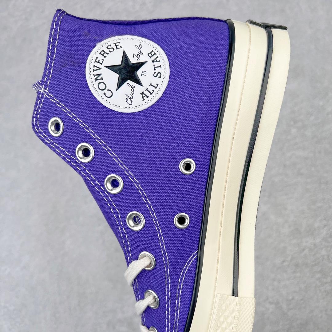 图片[7]-＃越南订单 裸鞋圈专属版本 Converse Chuck All Star 1970S 经典款潮流耐磨帆布鞋 经典永不过时 十年老厂出品 平台正品订单 超稳定的品控清洁度 全套原厂材料配置 原厂硫化工艺 油性扁平尖头 原厂楦头纸板数据 一体化超软蓝底加持 超软EVA鞋垫 后掌灰色缓震胶 脚感一比一还原 耐磨橡胶大底 越南产内外标 原盒黑色吊牌 超高清洁度 随意冲正 如有更好白送 偏大一码 尺码：35 36 36.5 37 37.5 38 39 39.5 40 41 41.5 42 42.5 43 44-选品中心