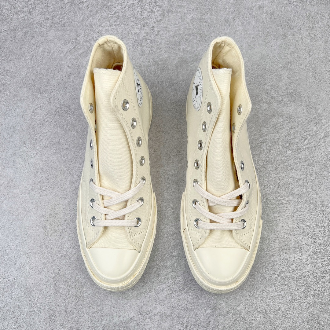 图片[2]-＃越南订单 裸鞋圈专属版本 Converse Chuck All Star 1970S 经典款潮流耐磨帆布鞋 经典永不过时 十年老厂出品 平台正品订单 超稳定的品控清洁度 全套原厂材料配置 原厂硫化工艺 油性扁平尖头 原厂楦头纸板数据 一体化超软蓝底加持 超软EVA鞋垫 后掌灰色缓震胶 脚感一比一还原 耐磨橡胶大底 越南产内外标 原盒黑色吊牌 超高清洁度 随意冲正 如有更好白送 偏大一码 尺码：35 36 36.5 37 37.5 38 39 39.5 40 41 41.5 42 42.5 43 44-选品中心