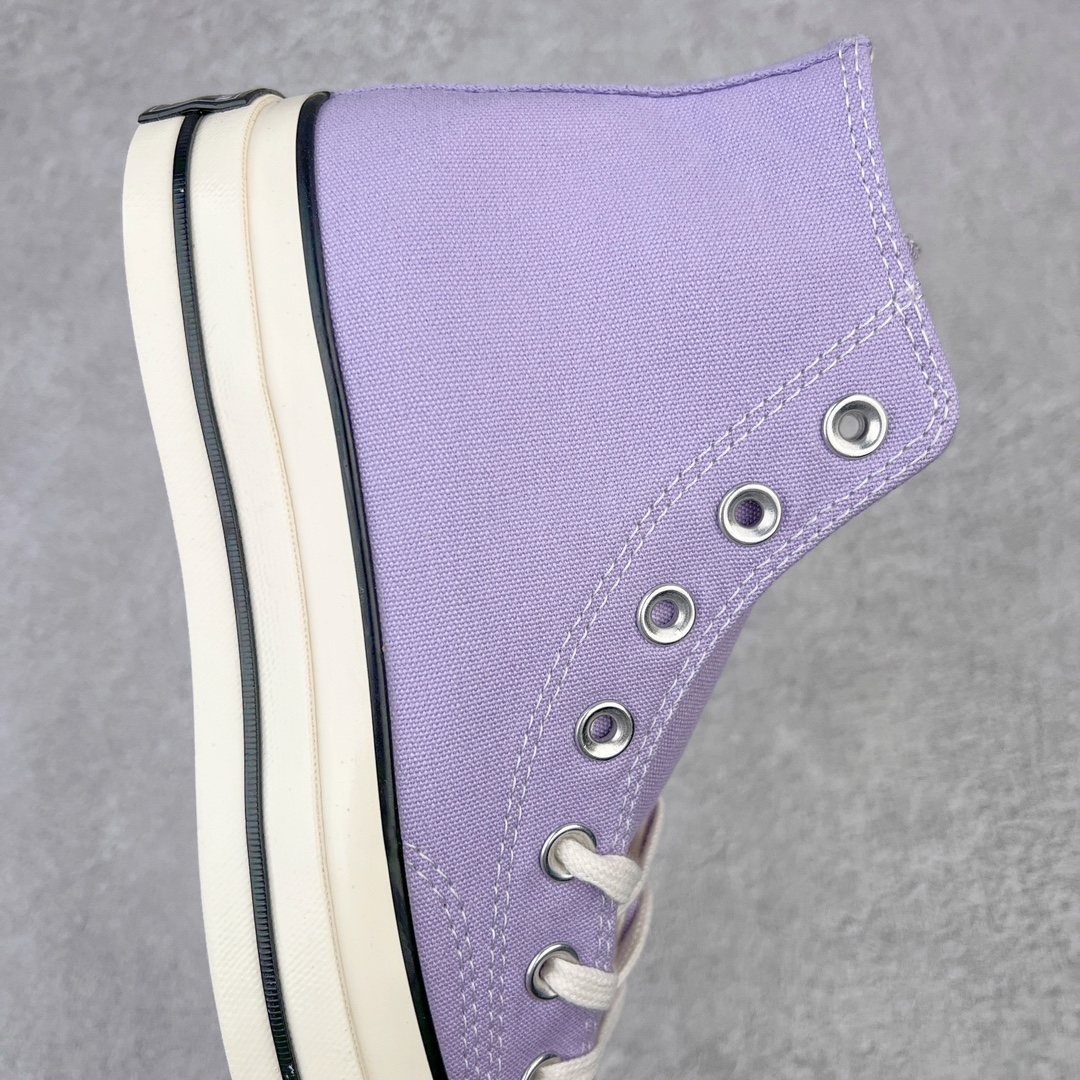 图片[6]-＃越南订单 裸鞋圈专属版本 Converse Chuck All Star 1970S 经典款潮流耐磨帆布鞋 经典永不过时 十年老厂出品 平台正品订单 超稳定的品控清洁度 全套原厂材料配置 原厂硫化工艺 油性扁平尖头 原厂楦头纸板数据 一体化超软蓝底加持 超软EVA鞋垫 后掌灰色缓震胶 脚感一比一还原 耐磨橡胶大底 越南产内外标 原盒黑色吊牌 超高清洁度 随意冲正 如有更好白送 偏大一码 尺码：35 36 36.5 37 37.5 38 39 39.5 40 41 41.5 42 42.5 43 44-选品中心