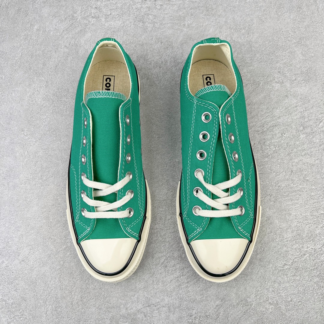 图片[2]-＃越南订单 裸鞋圈专属版本 Converse Chuck All Star 1970S 经典款潮流耐磨帆布鞋 经典永不过时 十年老厂出品 平台正品订单 超稳定的品控清洁度 全套原厂材料配置 原厂硫化工艺 油性扁平尖头 原厂楦头纸板数据 一体化超软蓝底加持 超软EVA鞋垫 后掌灰色缓震胶 脚感一比一还原 耐磨橡胶大底 越南产内外标 原盒黑色吊牌 超高清洁度 随意冲正 如有更好白送 偏大一码 尺码：35 36 36.5 37 37.5 38 39 39.5 40 41 41.5 42 42.5 43 44-选品中心