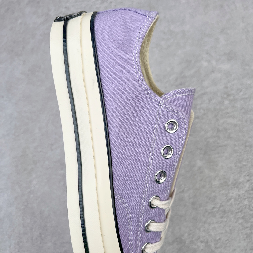 图片[6]-＃越南订单 裸鞋圈专属版本 Converse Chuck All Star 1970S 经典款潮流耐磨帆布鞋 经典永不过时 十年老厂出品 平台正品订单 超稳定的品控清洁度 全套原厂材料配置 原厂硫化工艺 油性扁平尖头 原厂楦头纸板数据 一体化超软蓝底加持 超软EVA鞋垫 后掌灰色缓震胶 脚感一比一还原 耐磨橡胶大底 越南产内外标 原盒黑色吊牌 超高清洁度 随意冲正 如有更好白送 偏大一码 尺码：35 36 36.5 37 37.5 38 39 39.5 40 41 41.5 42 42.5 43 44-选品中心
