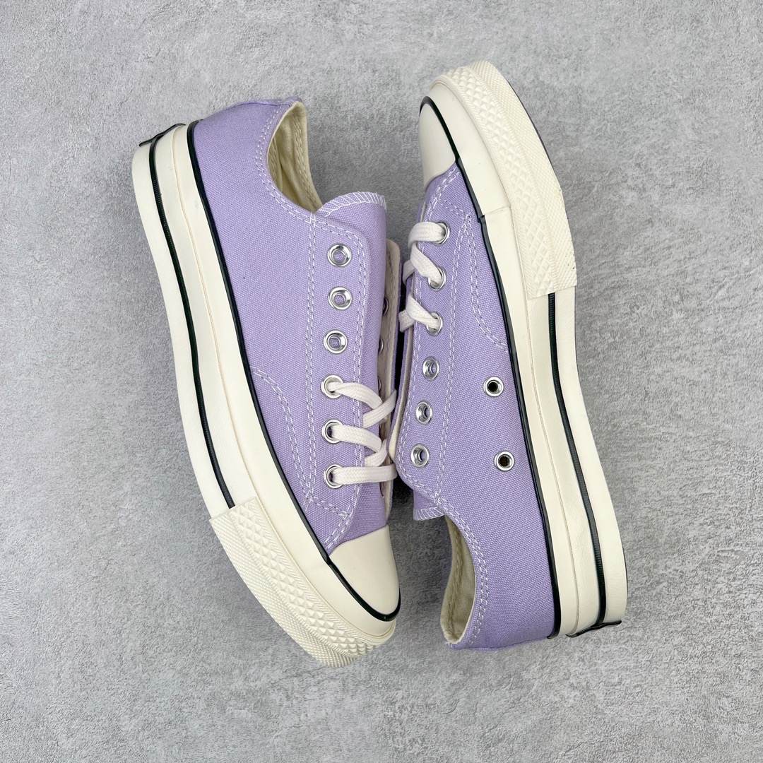 图片[3]-＃越南订单 裸鞋圈专属版本 Converse Chuck All Star 1970S 经典款潮流耐磨帆布鞋 经典永不过时 十年老厂出品 平台正品订单 超稳定的品控清洁度 全套原厂材料配置 原厂硫化工艺 油性扁平尖头 原厂楦头纸板数据 一体化超软蓝底加持 超软EVA鞋垫 后掌灰色缓震胶 脚感一比一还原 耐磨橡胶大底 越南产内外标 原盒黑色吊牌 超高清洁度 随意冲正 如有更好白送 偏大一码 尺码：35 36 36.5 37 37.5 38 39 39.5 40 41 41.5 42 42.5 43 44-选品中心