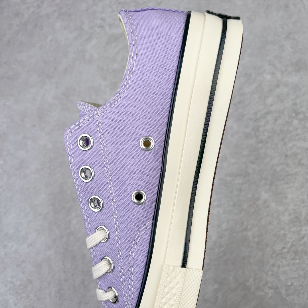 图片[7]-＃越南订单 裸鞋圈专属版本 Converse Chuck All Star 1970S 经典款潮流耐磨帆布鞋 经典永不过时 十年老厂出品 平台正品订单 超稳定的品控清洁度 全套原厂材料配置 原厂硫化工艺 油性扁平尖头 原厂楦头纸板数据 一体化超软蓝底加持 超软EVA鞋垫 后掌灰色缓震胶 脚感一比一还原 耐磨橡胶大底 越南产内外标 原盒黑色吊牌 超高清洁度 随意冲正 如有更好白送 偏大一码 尺码：35 36 36.5 37 37.5 38 39 39.5 40 41 41.5 42 42.5 43 44-选品中心