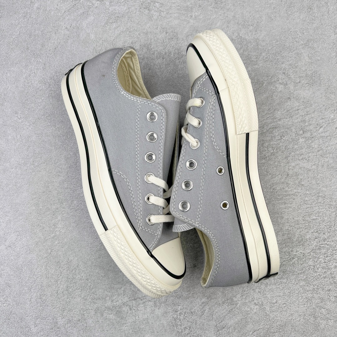 图片[3]-＃越南订单 裸鞋圈专属版本 Converse Chuck All Star 1970S 经典款潮流耐磨帆布鞋 经典永不过时 十年老厂出品 平台正品订单 超稳定的品控清洁度 全套原厂材料配置 原厂硫化工艺 油性扁平尖头 原厂楦头纸板数据 一体化超软蓝底加持 超软EVA鞋垫 后掌灰色缓震胶 脚感一比一还原 耐磨橡胶大底 越南产内外标 原盒黑色吊牌 超高清洁度 随意冲正 如有更好白送 偏大一码 尺码：35 36 36.5 37 37.5 38 39 39.5 40 41 41.5 42 42.5 43 44-选品中心