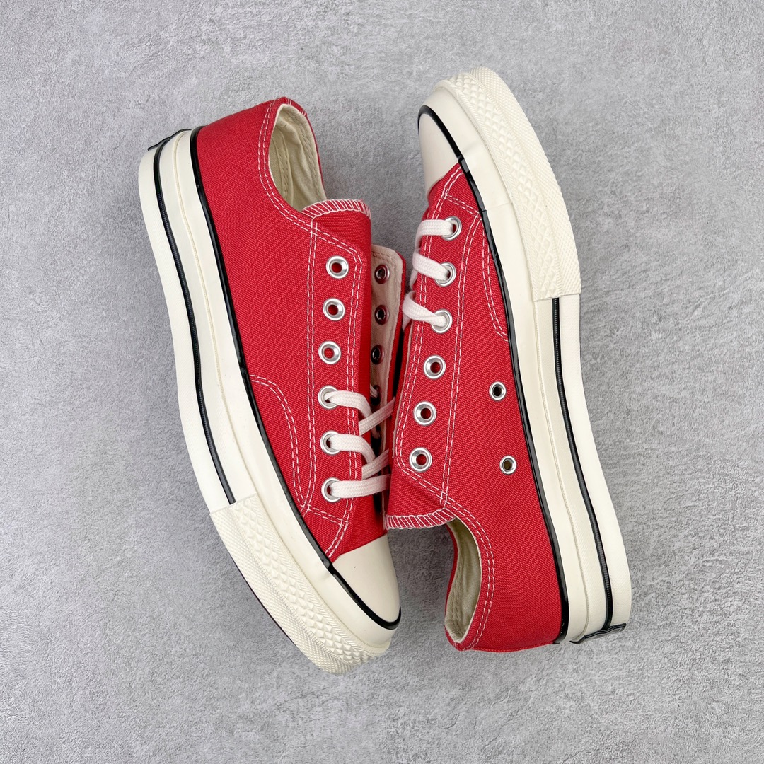 图片[3]-＃越南订单 裸鞋圈专属版本 Converse Chuck All Star 1970S 经典款潮流耐磨帆布鞋 经典永不过时 十年老厂出品 平台正品订单 超稳定的品控清洁度 全套原厂材料配置 原厂硫化工艺 油性扁平尖头 原厂楦头纸板数据 一体化超软蓝底加持 超软EVA鞋垫 后掌灰色缓震胶 脚感一比一还原 耐磨橡胶大底 越南产内外标 原盒黑色吊牌 超高清洁度 随意冲正 如有更好白送 偏大一码 尺码：35 36 36.5 37 37.5 38 39 39.5 40 41 41.5 42 42.5 43 44-选品中心