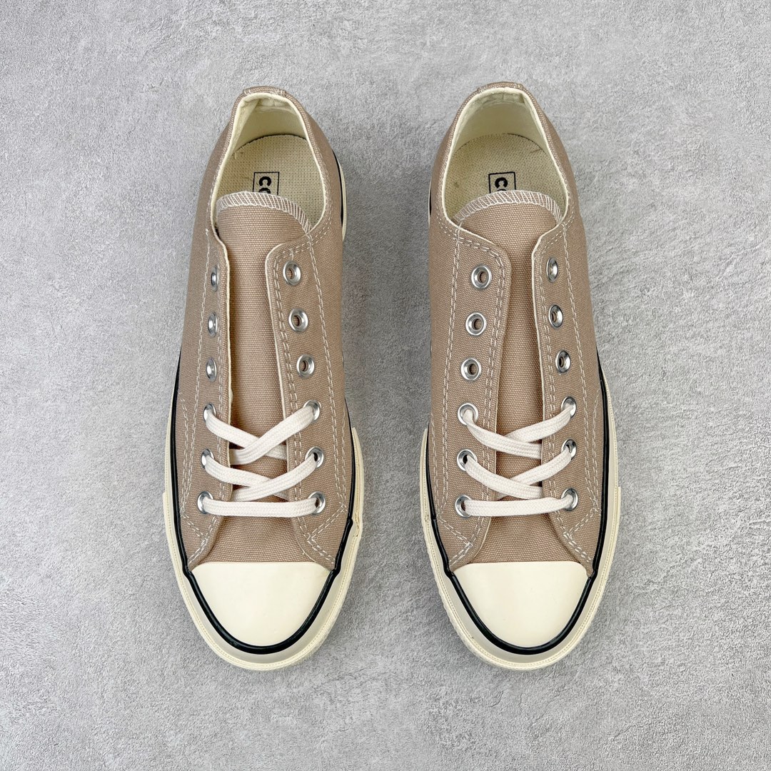 图片[2]-＃越南订单 裸鞋圈专属版本 Converse Chuck All Star 1970S 经典款潮流耐磨帆布鞋 经典永不过时 十年老厂出品 平台正品订单 超稳定的品控清洁度 全套原厂材料配置 原厂硫化工艺 油性扁平尖头 原厂楦头纸板数据 一体化超软蓝底加持 超软EVA鞋垫 后掌灰色缓震胶 脚感一比一还原 耐磨橡胶大底 越南产内外标 原盒黑色吊牌 超高清洁度 随意冲正 如有更好白送 偏大一码 尺码：35 36 36.5 37 37.5 38 39 39.5 40 41 41.5 42 42.5 43 44-选品中心