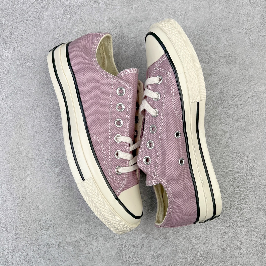 图片[3]-＃越南订单 裸鞋圈专属版本 Converse Chuck All Star 1970S 经典款潮流耐磨帆布鞋 经典永不过时 十年老厂出品 平台正品订单 超稳定的品控清洁度 全套原厂材料配置 原厂硫化工艺 油性扁平尖头 原厂楦头纸板数据 一体化超软蓝底加持 超软EVA鞋垫 后掌灰色缓震胶 脚感一比一还原 耐磨橡胶大底 越南产内外标 原盒黑色吊牌 超高清洁度 随意冲正 如有更好白送 偏大一码 尺码：35 36 36.5 37 37.5 38 39 39.5 40 41 41.5 42 42.5 43 44-选品中心