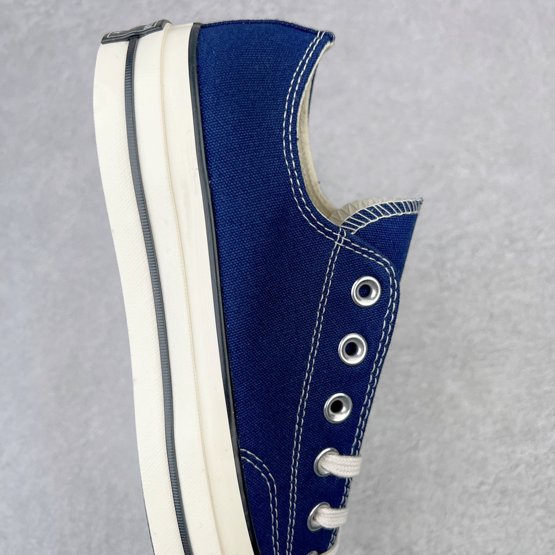 图片[6]-＃越南订单 裸鞋圈专属版本 Converse Chuck All Star 1970S 经典款潮流耐磨帆布鞋 经典永不过时 十年老厂出品 平台正品订单 超稳定的品控清洁度 全套原厂材料配置 原厂硫化工艺 油性扁平尖头 原厂楦头纸板数据 一体化超软蓝底加持 超软EVA鞋垫 后掌灰色缓震胶 脚感一比一还原 耐磨橡胶大底 越南产内外标 原盒黑色吊牌 超高清洁度 随意冲正 如有更好白送 偏大一码 尺码：35 36 36.5 37 37.5 38 39 39.5 40 41 41.5 42 42.5 43 44-选品中心