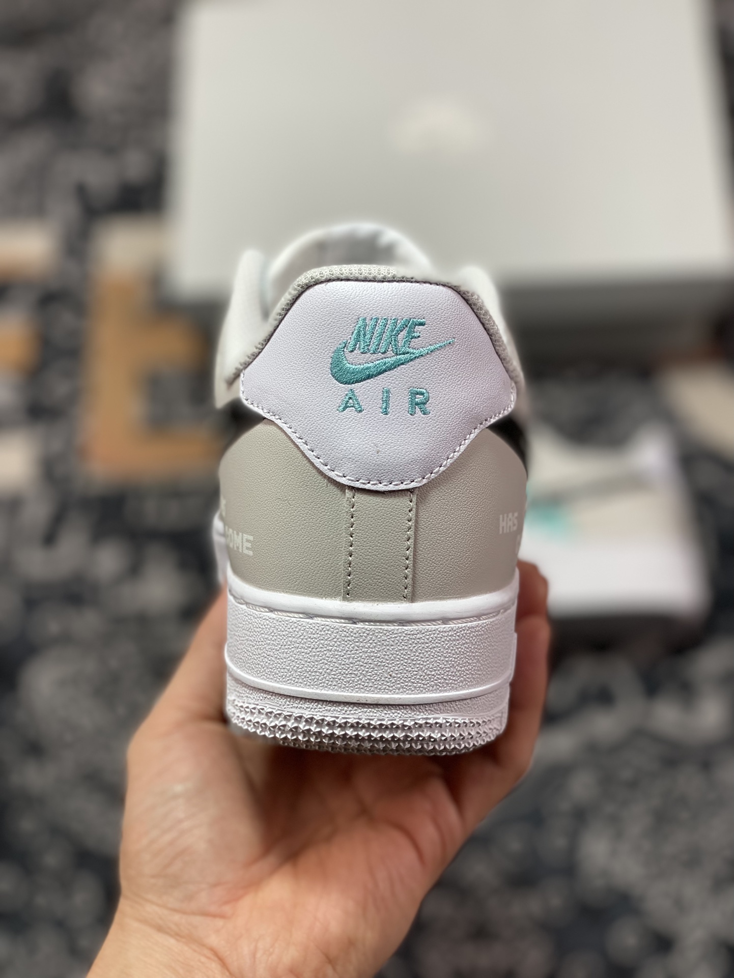 Nike Air Force 1 07 LV8 ”GAME OVER/ON PLAY” Future Technology Gray Blue CW2288-111