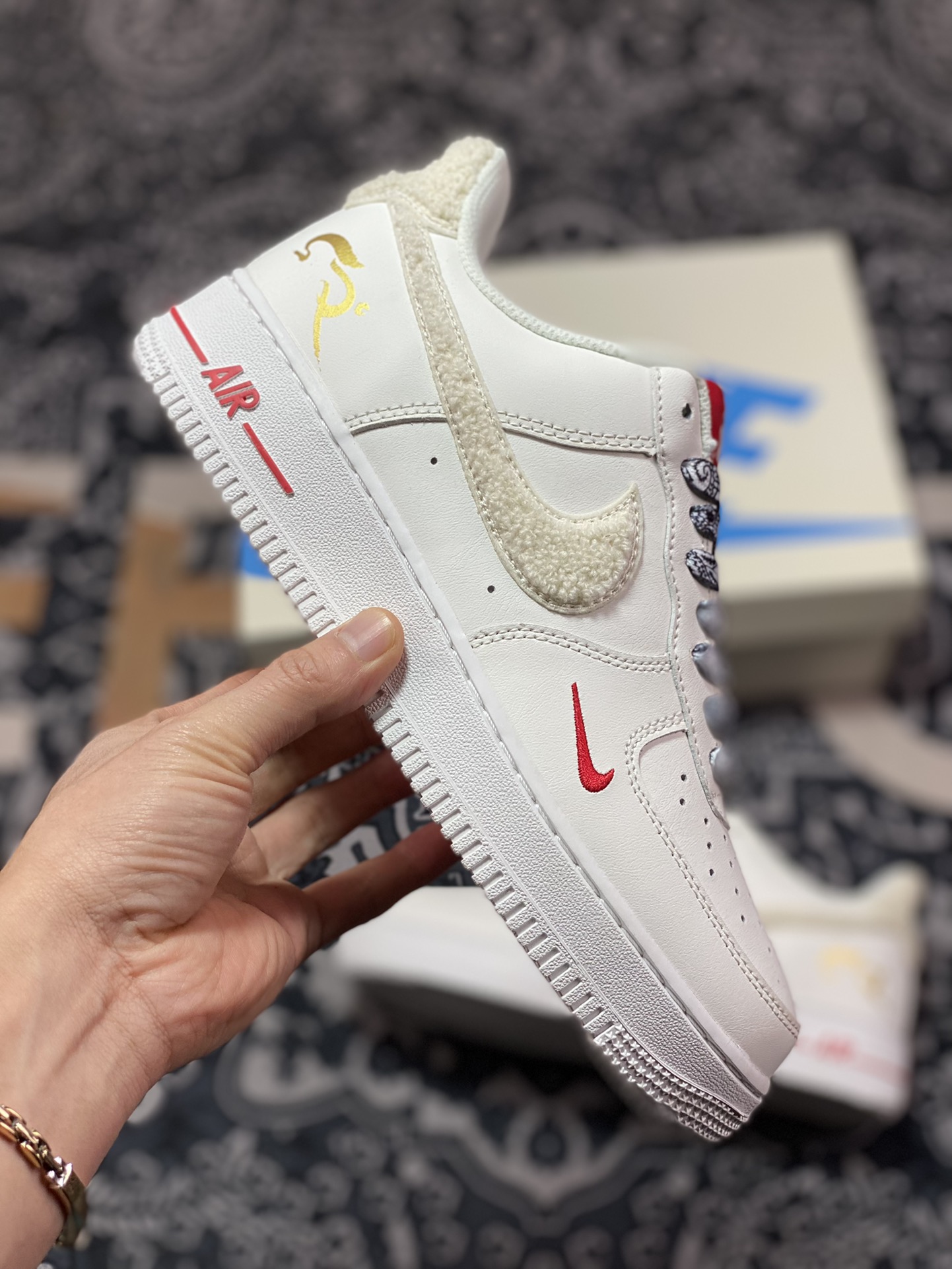 Nike By You Air Force 1'07 Low Retro SP Air Force One low-top sneakers BS9055-815