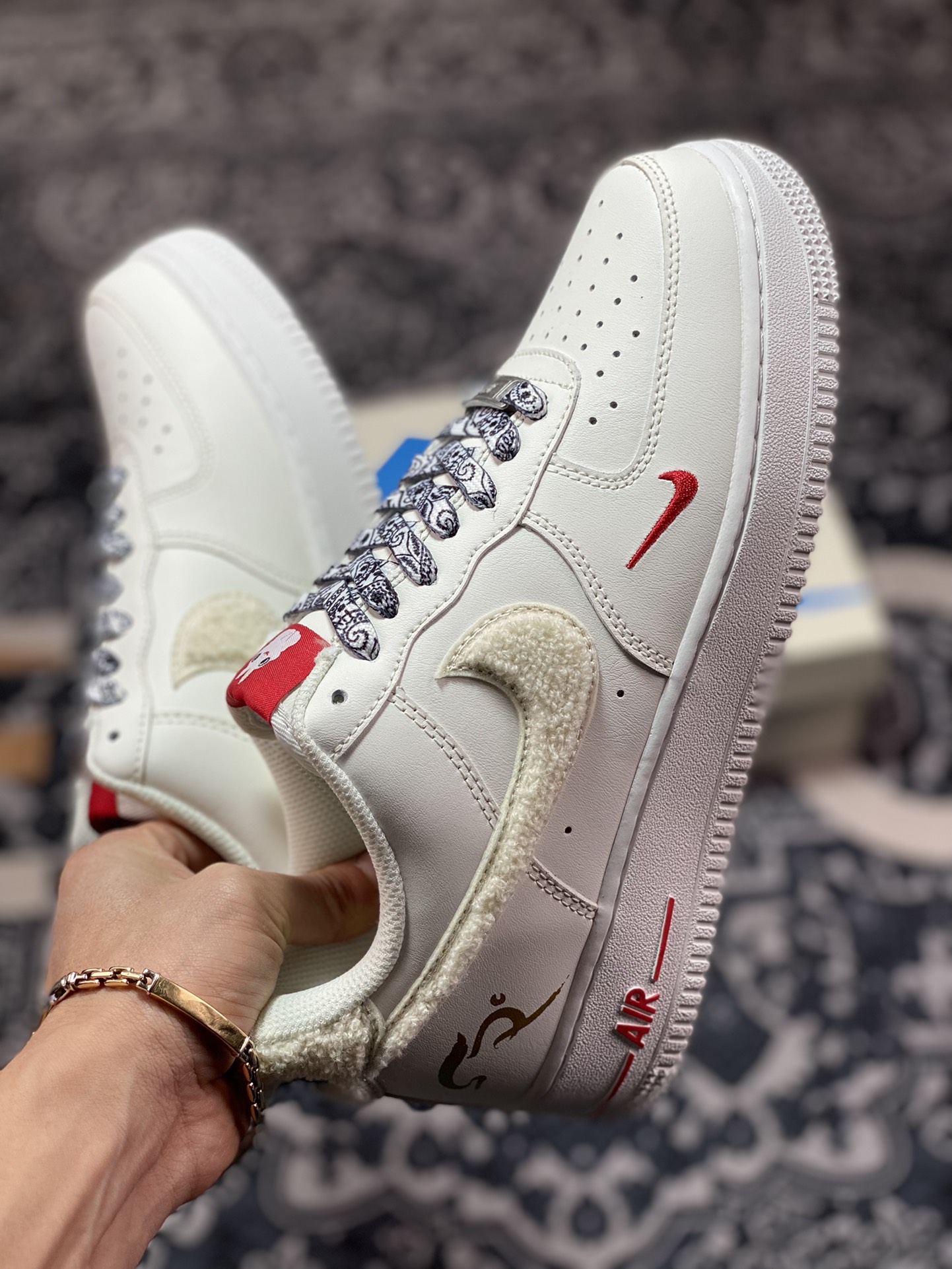 Nike By You Air Force 1'07 Low Retro SP Air Force One low-top sneakers BS9055-815
