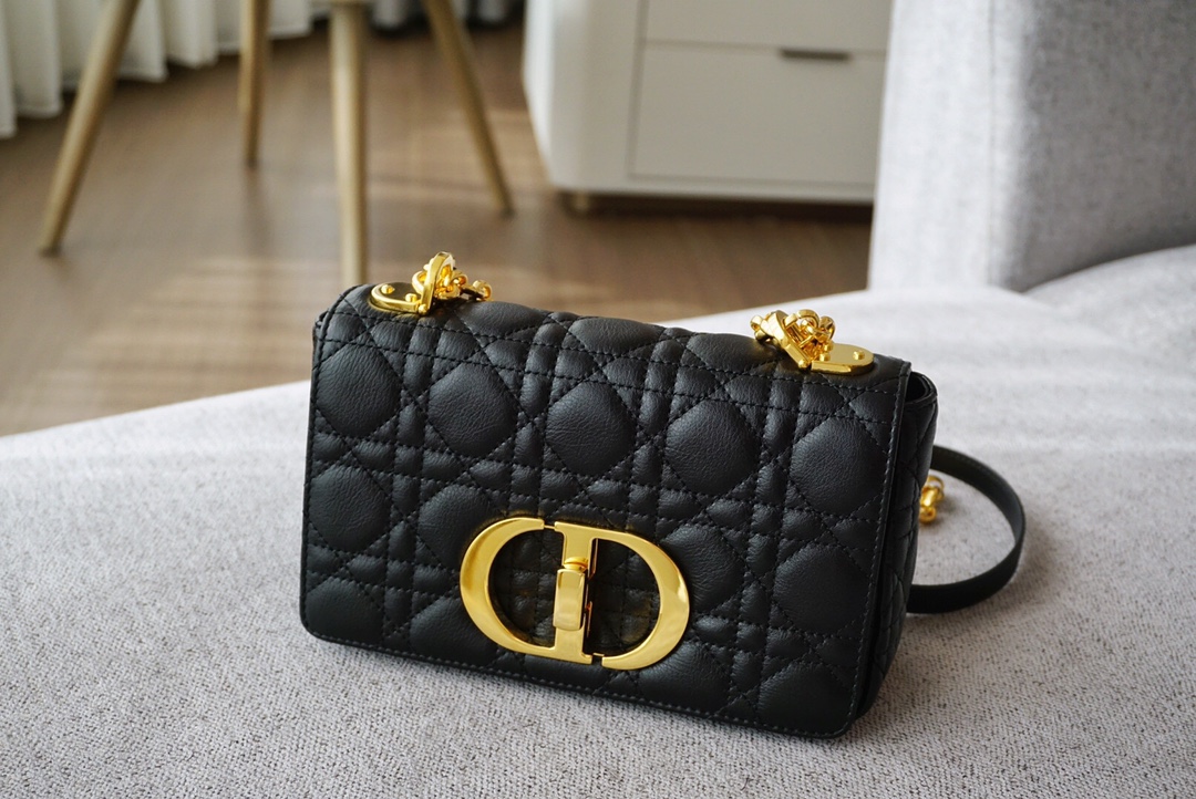 Dior Caro Crossbody & Shoulder Bags Online China
 Black