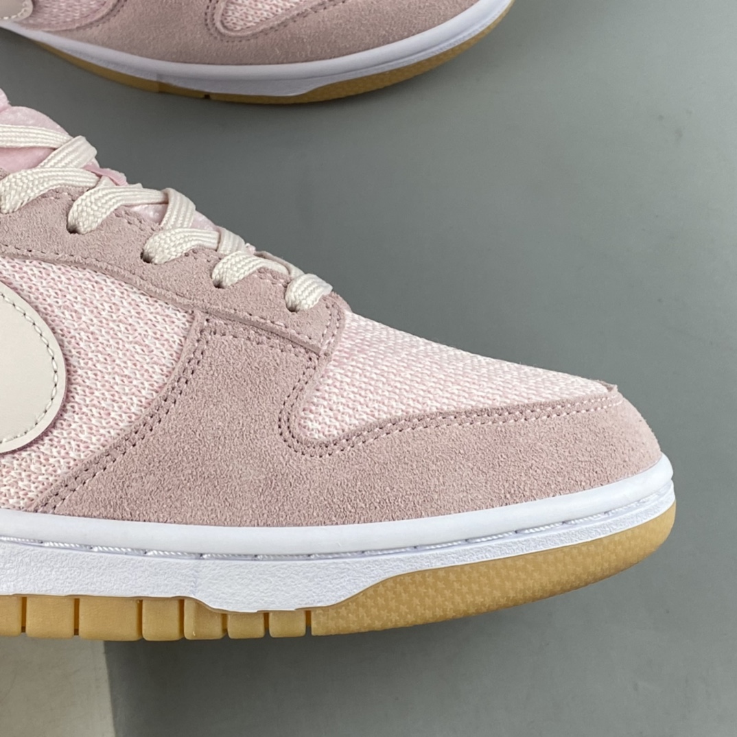 Nike Dunk Low ”Teddy Bear” Pink Teddy Bear SB low-top sports and leisure sneakers DZ5318-640