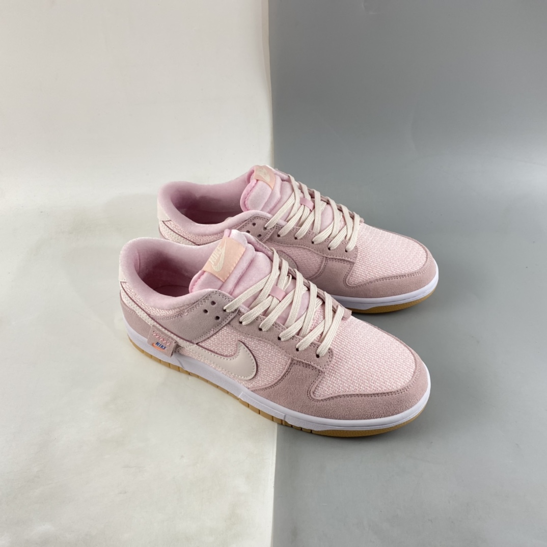 Nike Dunk Low ”Teddy Bear” Pink Teddy Bear SB low-top sports and leisure sneakers DZ5318-640