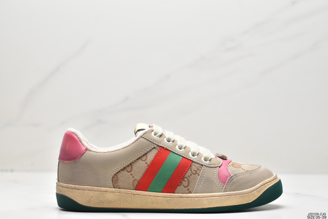 Gucci Distressed Screener sneaker small dirty shoes series