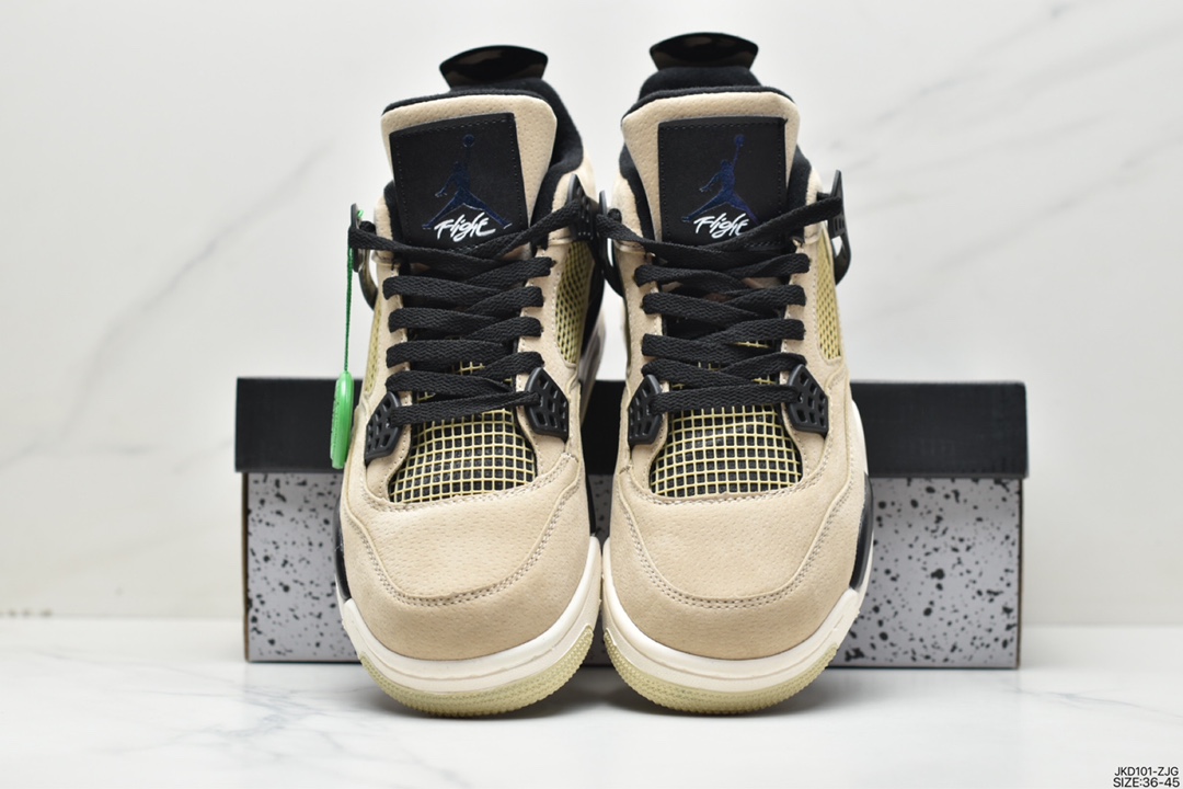 Jordan/AirJordan 4 “Mushroom” Pearl Milk Tea AQ9129-200