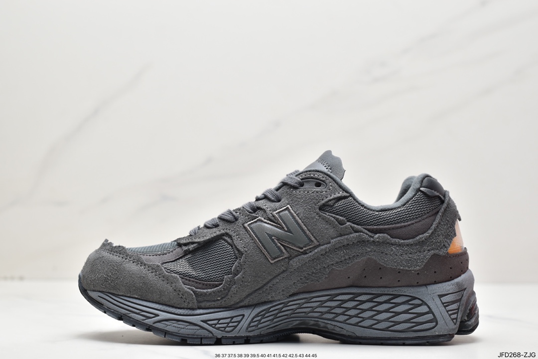 New Balance 2002R Protection Pack Irregular Cut Deconstructed Sports Running Shoes M2002RDB