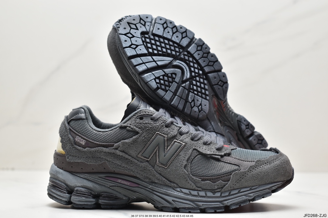 New Balance 2002R Protection Pack Irregular Cut Deconstructed Sports Running Shoes M2002RDB