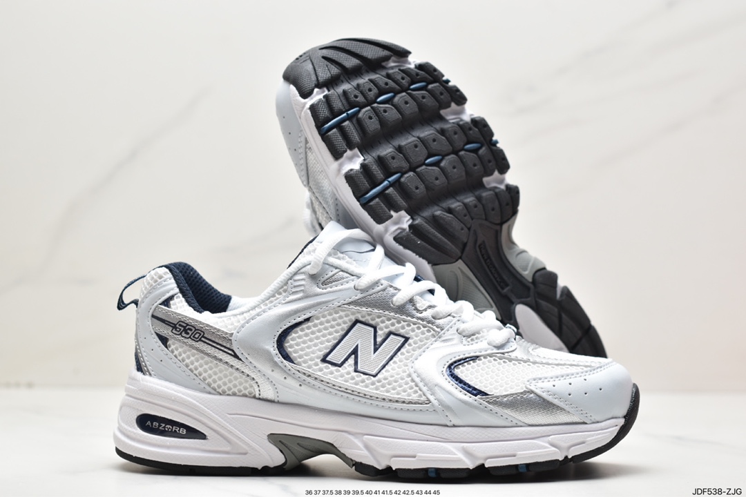 The NewBalance 530 series of sports shoes continues the NB530 with another pair of retro sports shoes with good looks, MR530SG.