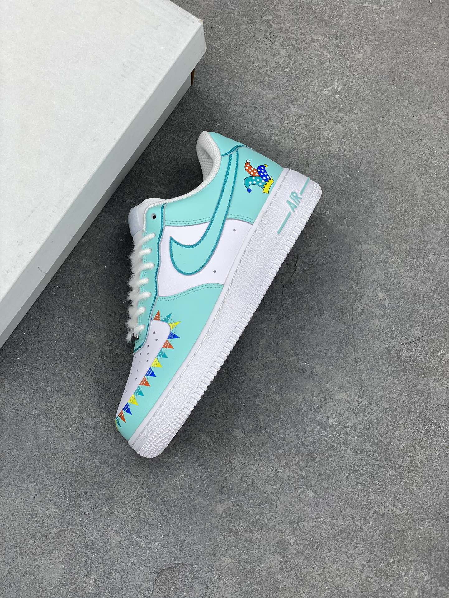 Nike Air Force 1 Low '07 Circus Custom Sneakers - Size 36-45 8 i1676489472 3192 6