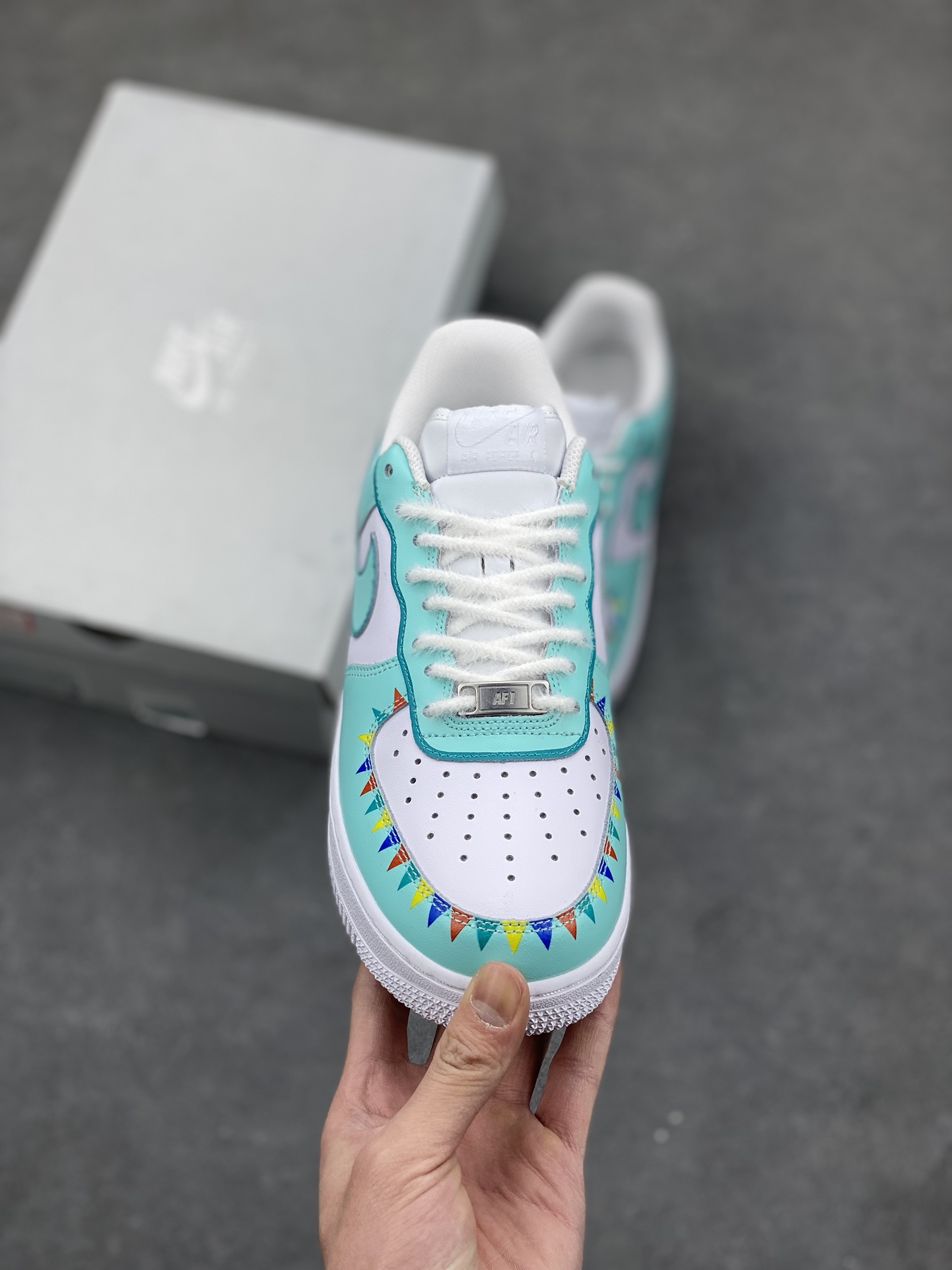 Nike Air Force 1 Low '07 Circus Custom Sneakers - Size 36-45 3 i1676489472 8857 1