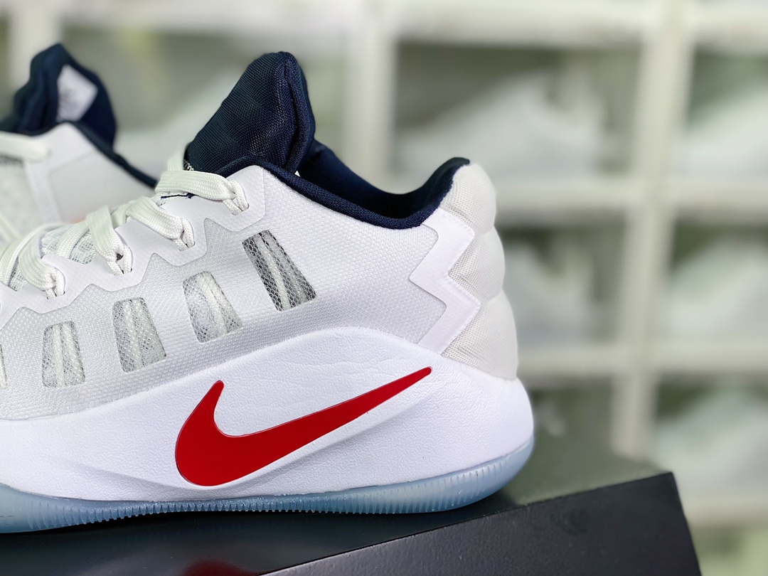 HYPERDUNK 2016 LOW EP series low-top lace-up casual sports basketball shoes ”knitted white red dark blue” 844364-146