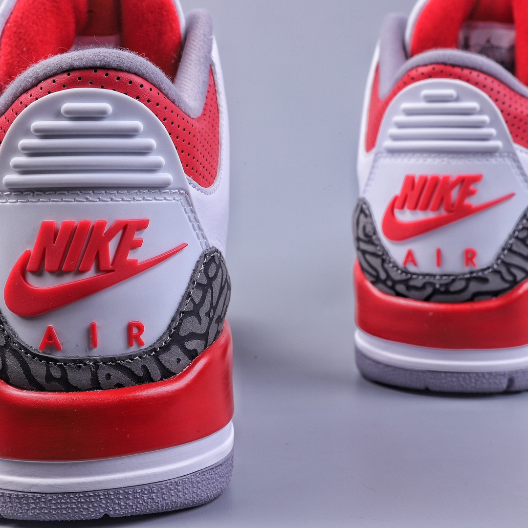380 S2Air Jordan 3 Retro ”Fire Red” 火焰红配色 DN3707-160