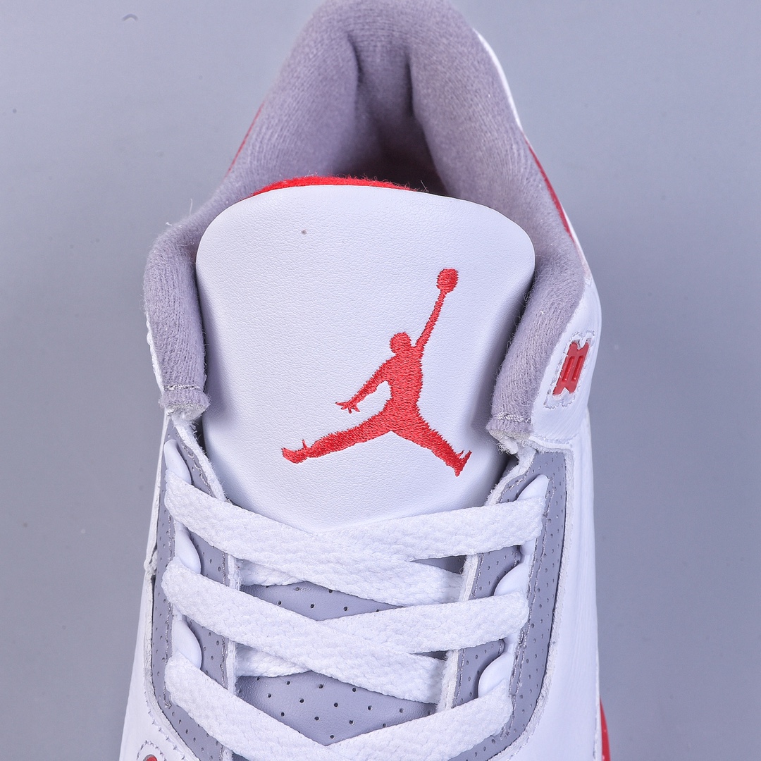 380 S2Air Jordan 3 Retro ”Fire Red” 火焰红配色 DN3707-160
