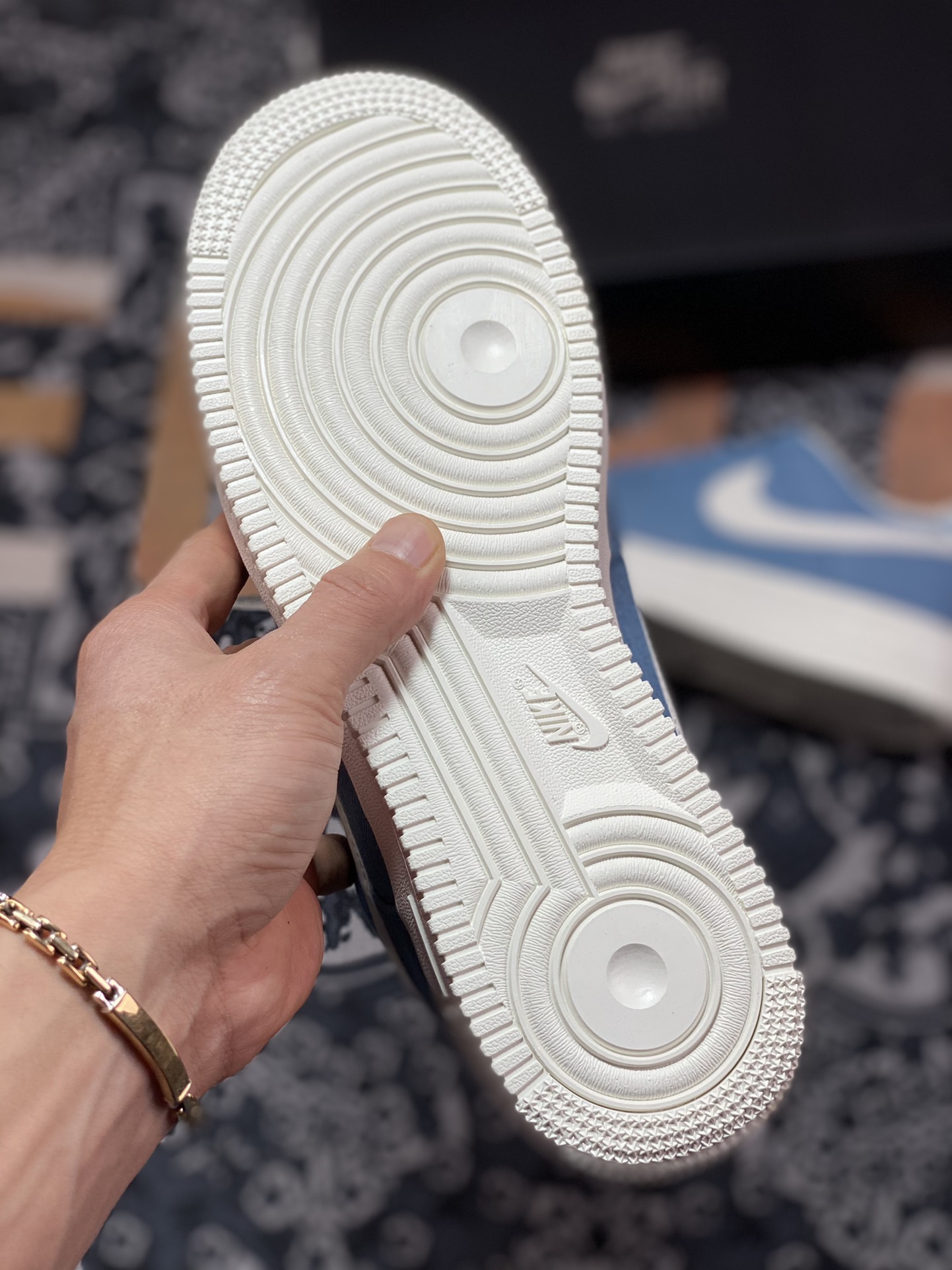 Nike Air Force 1'07 Low QS ”Denim Blue/White” Air Force 1 sneakers ”denim light blue and white” DG2296-004
