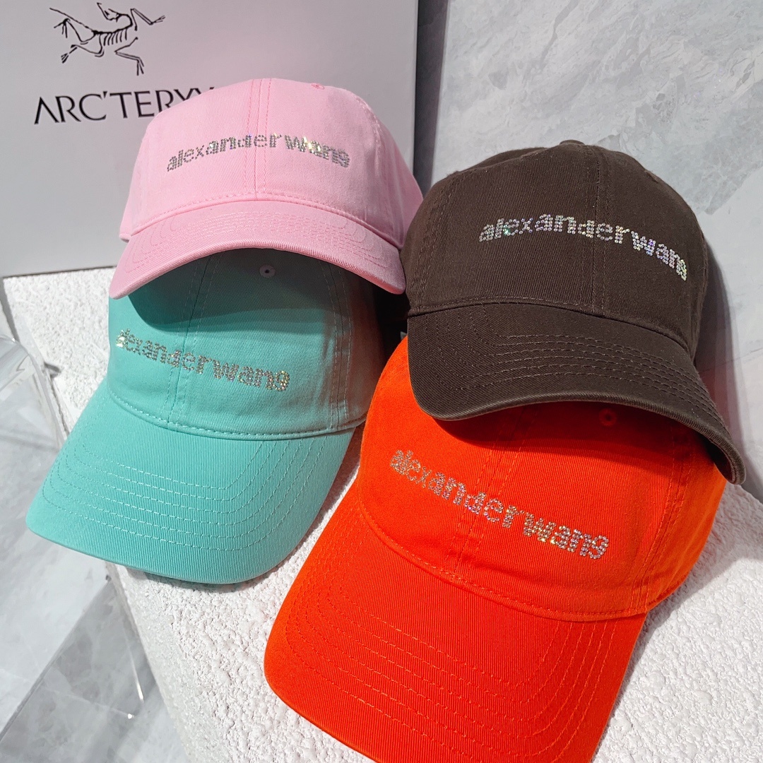 🎀Wang大王棒球帽🧢高端彩钻压力山大软顶帽👏🔥🔥