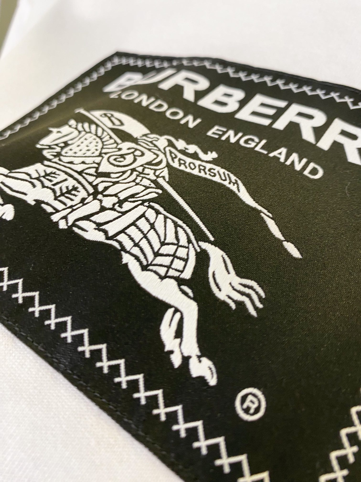 Burberry BBR 巴宝莉 BUR Prorsum 标签棉质短袖T恤