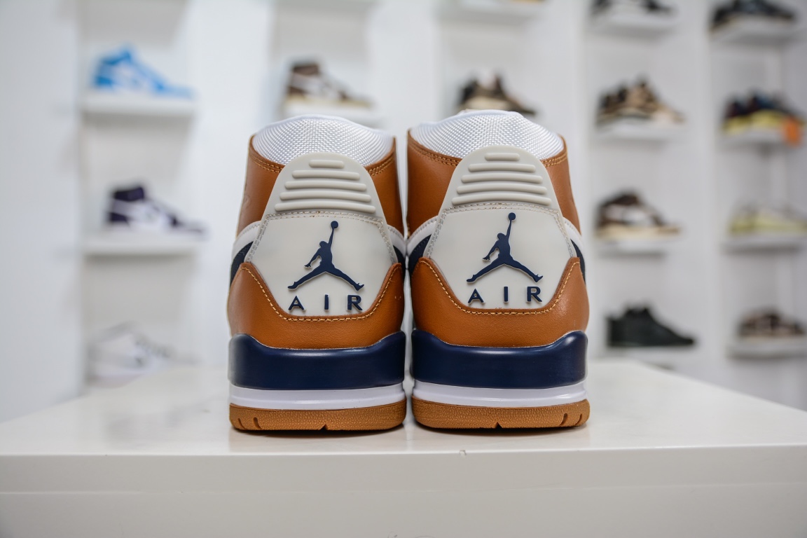 Pure Original Just Don x Air Jordan Legacy 312 Medicine Ball Orange White AQ4160-140