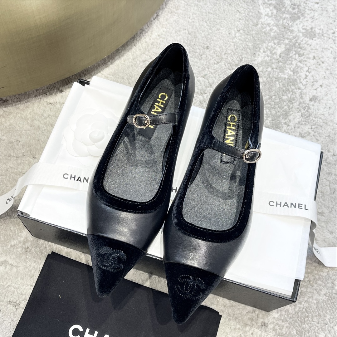 CHANEL Mary Jane лялькавыя туфлі｜лімітаваная версія｜кастомізацыя з матэрыялаў арыгінальнага канала｜99.99% дакладнасць аднаўлення