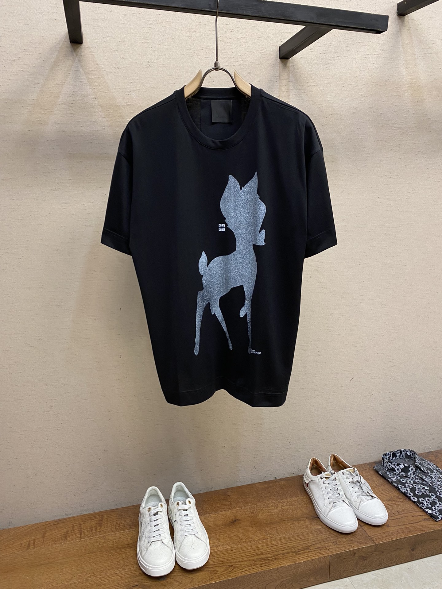 Givenchy Replicas
 Clothing T-Shirt Cotton Spring/Summer Collection Disney Short Sleeve