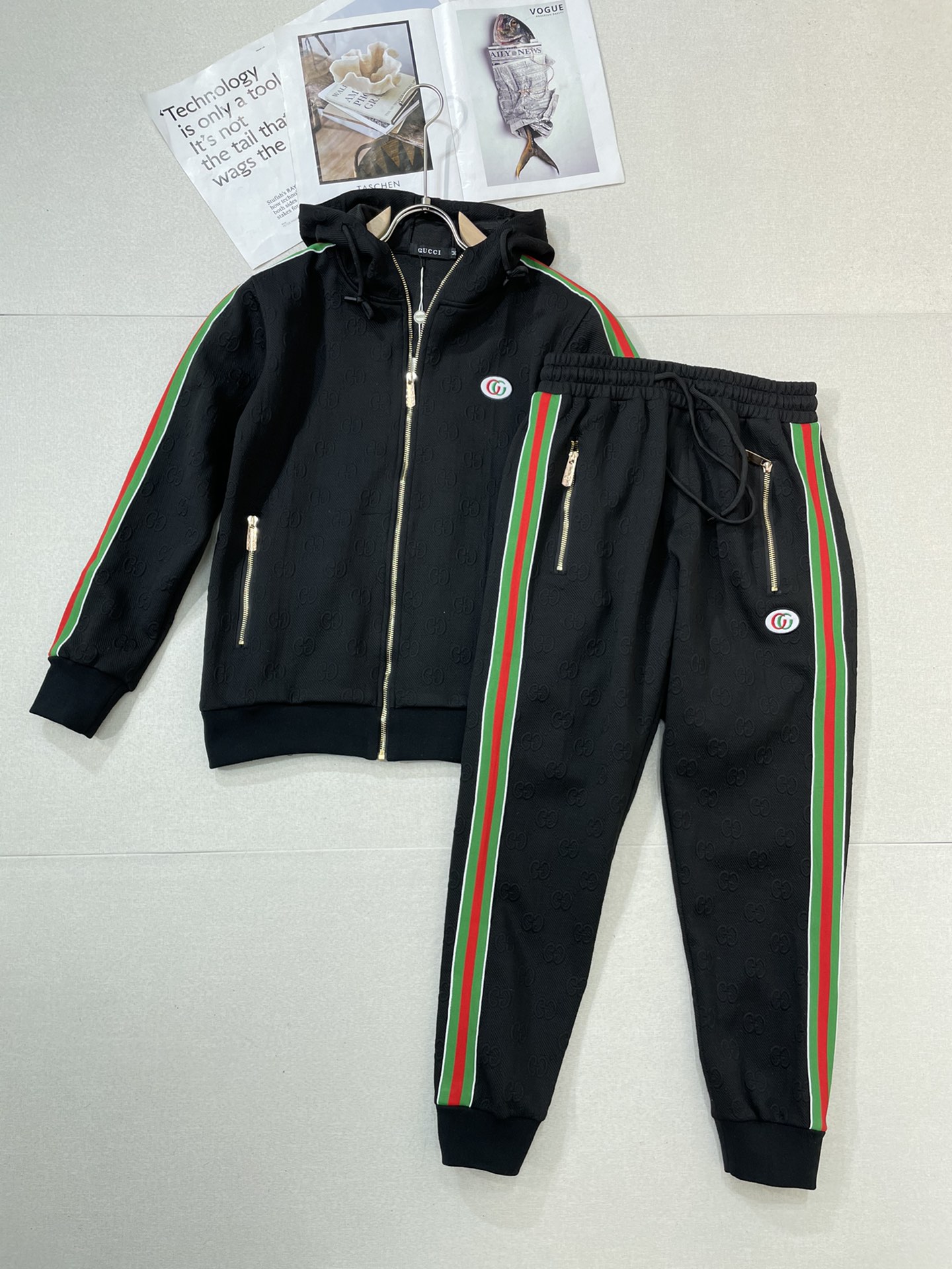 Gucci Clothing Two Piece Outfits & Matching Sets Fall/Winter Collection Fashion Hooded Top