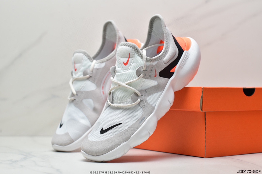 Nike Wmns Free Rn 5.0 2019 Barefoot Super Elastic Outsole Running Shoes AQ1316