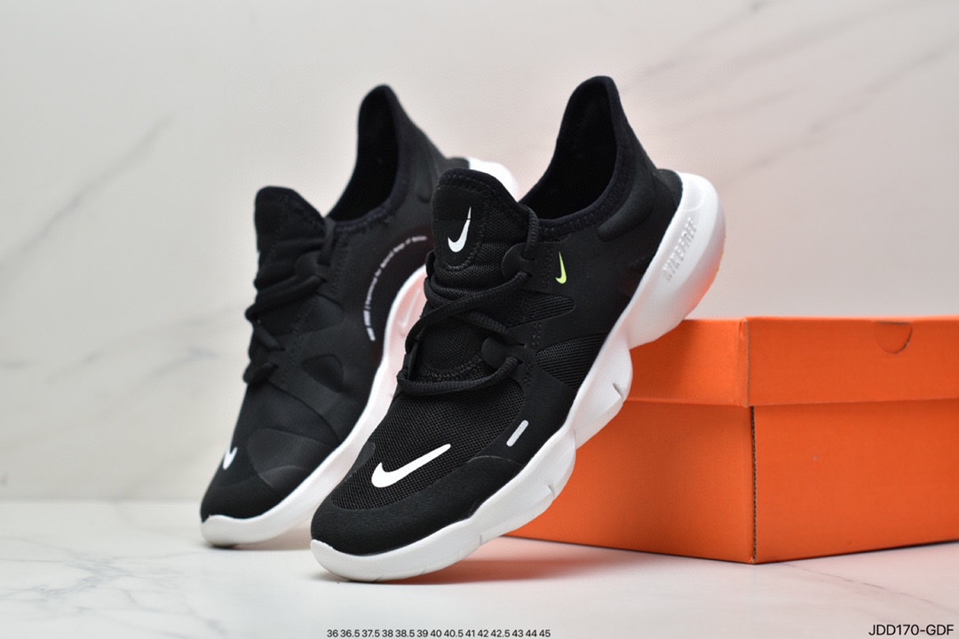 Nike Wmns Free Rn 5.0 2019 Barefoot Super Elastic Outsole Running Shoes AQ1316
